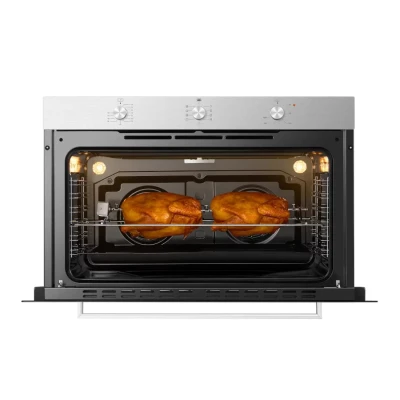 Four Encastrable Hisense 90×60 Électrique 125L – Inox Noir – HEO901SS03 – Image 7