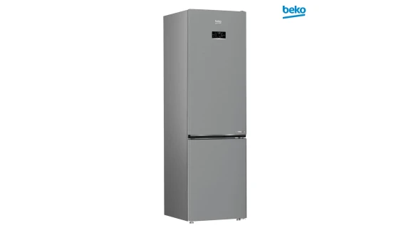 Réfrigérateur BEKO Combiné No Frost 460L Gris – B5RCNE406HXB Silencieux  Économe