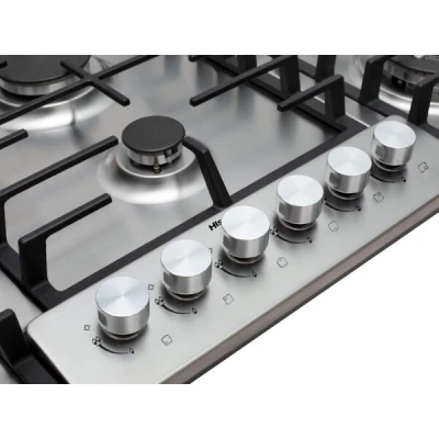 Plaque de Cuisson HISENSE Encastrable 5 Feux Gaz 90×60 – HGH951SS01 Inox – Image 2