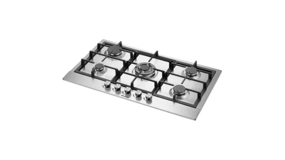 Plaque de Cuisson HISENSE Encastrable 5 Feux Gaz 90×60 – HGH951SS01 Inox