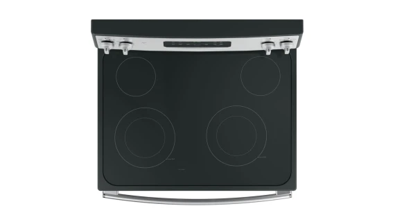 Cuisinière Électrique GE Profile 30″ JB645RKSS – Haute Gamme, Four Multifonction, Design Inox & Performance Professionnelle – Image 2