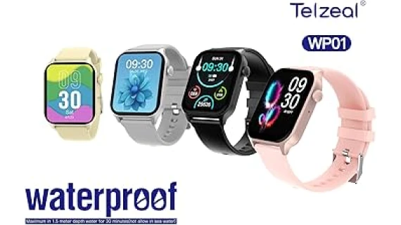Smart Watch MODIC WP01 – Montre Connectée Bluetooth, Suivi Santé, Notifications & Grande Autonomie