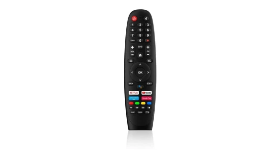 Téléviseur IBSON 43 pouces Smart Android IB0043FU1S/IB0043F25S – TV LED 109 cm WiFi Netflix YouTube Bluetooth 1+8GB avec 2 télécommandes – Smart TV moderne salon – Image 2