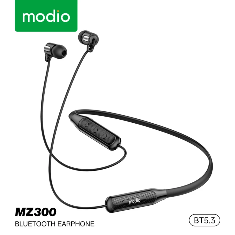 Casque Modio MZ300 sans fil, son HD, confort premium, longue autonomie, microphone intégré