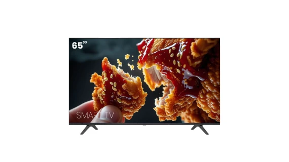 Téléviseur AMAZ 65 pouces 4K Smart TV avec deux télécommandes