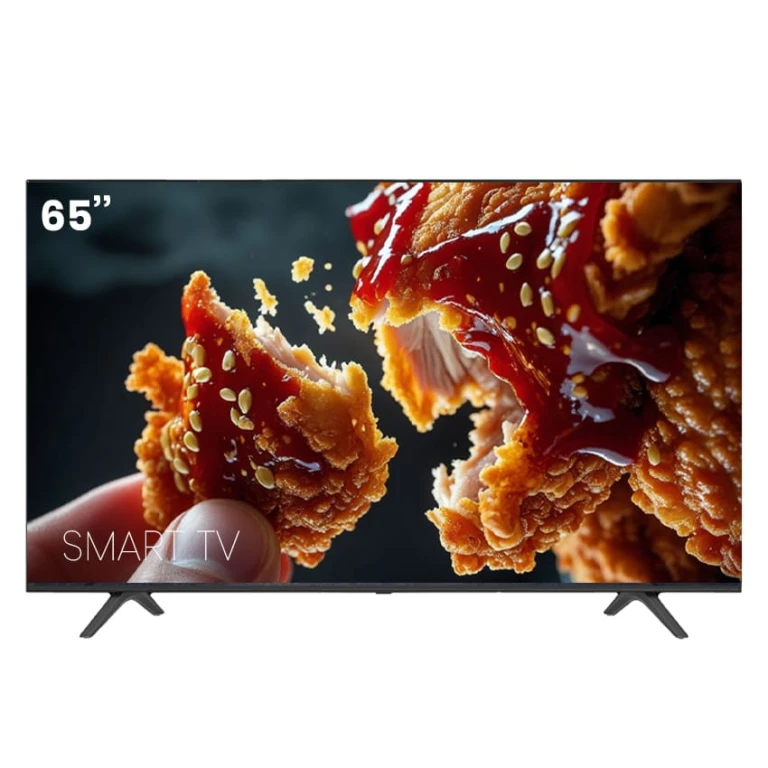 Téléviseur AMAZ 65 pouces 4K Smart TV avec deux télécommandes