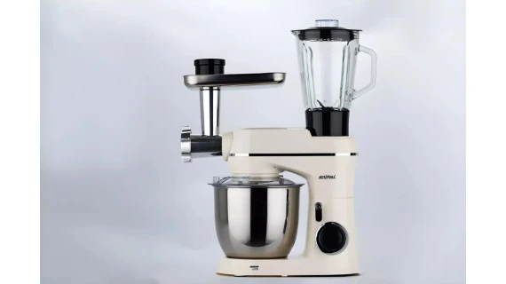 Mixeur SILTAL SM1531BM 4.5L 800W – Robot Pâtissier 3 Fonctions avec Bol Inox et Turbo – Image 2