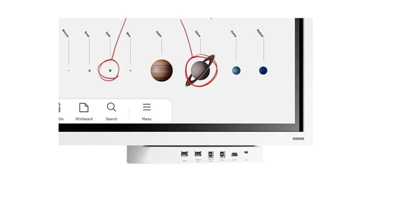 Téléviseur Samsung 65” Smart Tactile Interactif LH65WMBWBGCXEN Multi-Touch – Image 5
