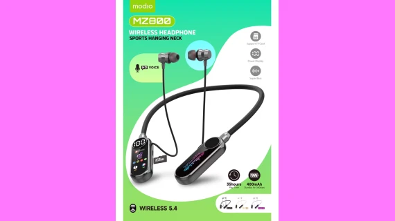 Casque MODIO MZ800 Sans Fil – Son HD, Bluetooth Stable, Longue Autonomie & Confort Premium – Image 4