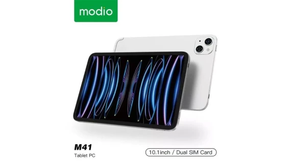 Tablette Modio M41 10 pouces, écran tactile, design moderne et élégant, Available à Dakar