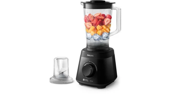 Blender Philips HR2141/90 550W avec hachoir et technologie ProBlend 4