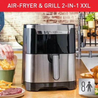 Friteuse à air Tefal EY801D27 de 6,5L avec séparateur Flexcook amovible