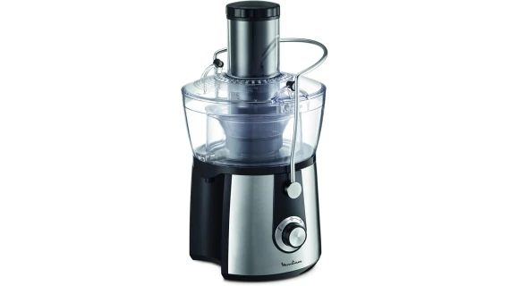 Moulinex Juice Express JU550D10 - extracteur de jus 800W en acier inoxydable noir