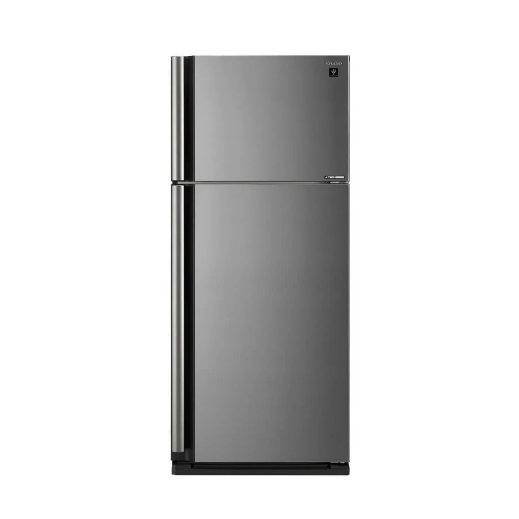 Réfrigérateur SHARP SJ-SE70D-SL5 550L - Vue avant avec portes ouvertes
