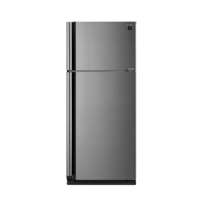 Réfrigérateur SHARP SJ-SE70D-SL5 550L - Vue avant avec portes ouvertes