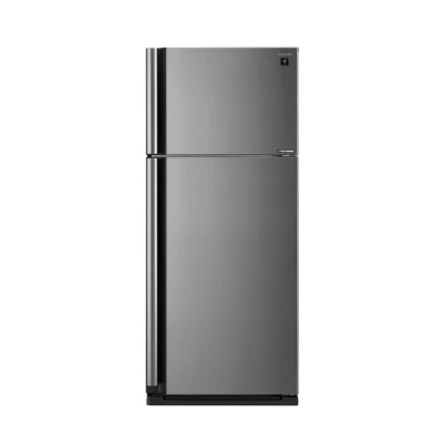 Réfrigérateur SHARP SJ-SE70D-SL5 550L - Vue avant avec portes ouvertes