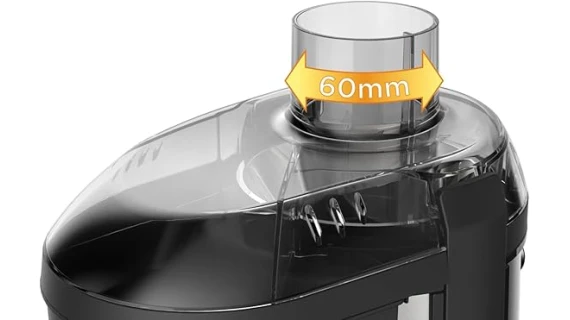 Moulinex Frutelia+ JU420D10 – Centrifugeuse 400W, 2 Vitesses + Pulse, 950 ml, Système Anti-Goutte, Compacte – Image 4