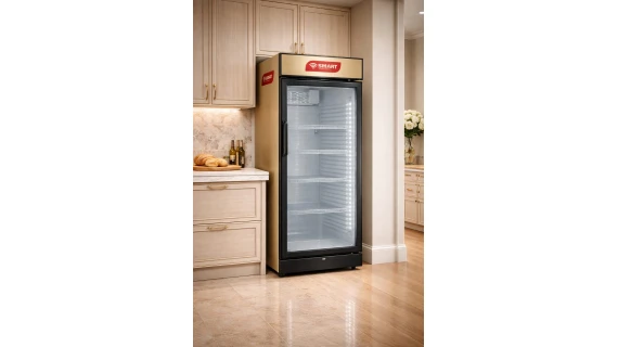 Réfrigérateur vitrine SMART TECHNOLOGY 380L avec porte vitrée et 5 étagères