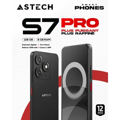 Photo du Smartphone Astech S7 avec écran tactile et caméra 13MP