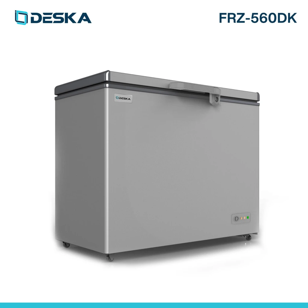 Congélateur Horizontal DESKA FRZ-560DK, 500L, gris, design robuste