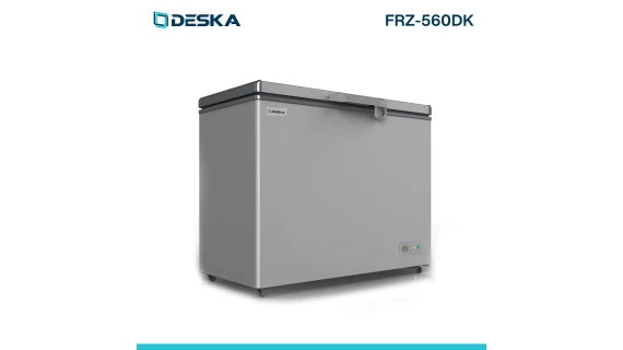 Congélateur Horizontal DESKA FRZ-560DK, 500L, gris, design robuste