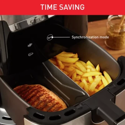 Air Fryer Tefal EY801D27 6.5L – Dual Easy Fry & Grill Double Cuve 1830W Sans Huile – Image 8
