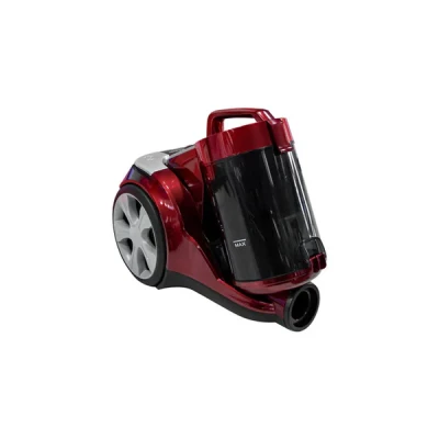 Aspirateur sans sac SHARP EC-BL2203C-RZ 2200W en action sur un sol dur