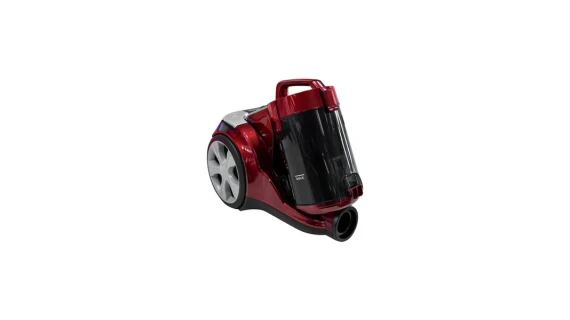 Aspirateur sans sac SHARP EC-BL2203C-RZ 2200W en action sur un sol dur