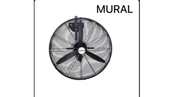 Ventilateur Mural ASTECH 26″ VM2727-DO – High Air Flow 650mm Puissant