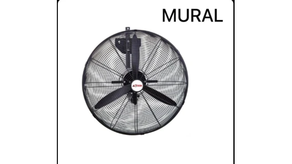Ventilateur Mural ASTECH 26″ VM2727-DO – High Air Flow 650mm Puissant