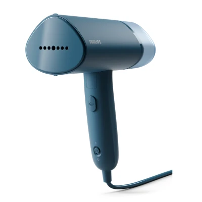 Défroisseur vapeur Philips STH3000 bleu, compact et pliable