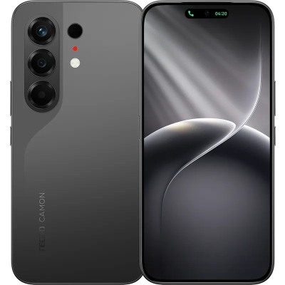 Image du Tecno Camon 50 avec un écran AMOLED de 6,78 pouces et un design élégant