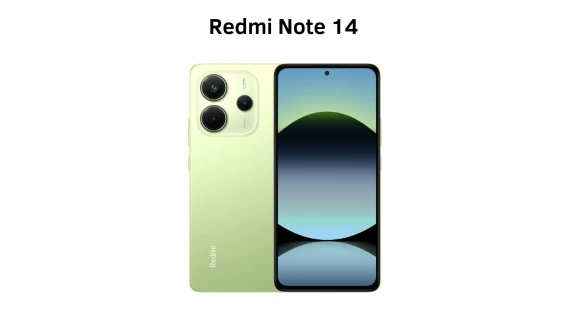 Image du Redmi Note 14 128Go avec écran grand et caméra arrière triple