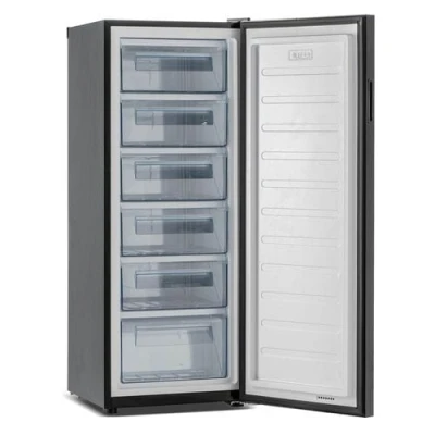 Congélateur Vertical Smart Technology 190L STCD348 – 6 Tiroirs, Silencieux, Avec Clé – Image 2