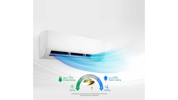 Climatiseur Split LG 9000 BTU Dual Inverter S4Q09WA5QAL – Économique et Silencieux – Image 4