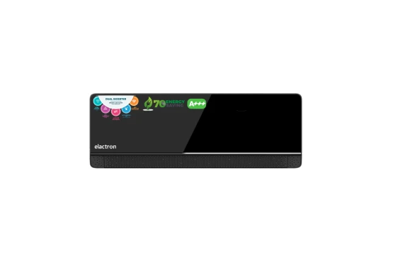 Climatiseur Split Elactron 9000BTU Dual Inverter WiFi Noir Miroir