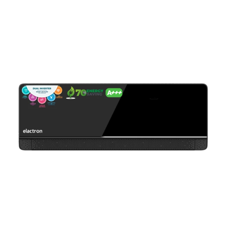 Climatiseur Split Elactron 9000BTU Dual Inverter WiFi Noir Miroir