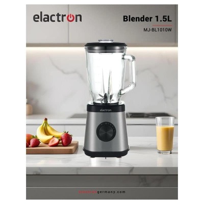 Blender Elactron 1.5L MJ-BL1010W – Mixeur Compact pour Smoothies et Jus
