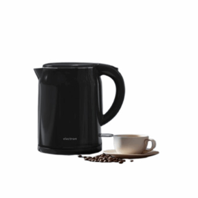 Bouilloire Elactron Noir Mat 1.7L SH-17M301BA2 avec indicateur et arrêt auto
