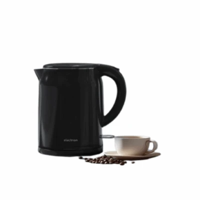 Bouilloire Elactron Noir Mat 1.7L SH-17M301BA2 avec indicateur et arrêt auto
