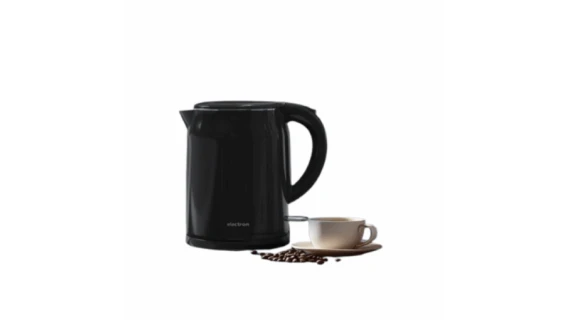 Bouilloire Elactron Noir Mat 1.7L SH-17M301BA2 avec indicateur et arrêt auto
