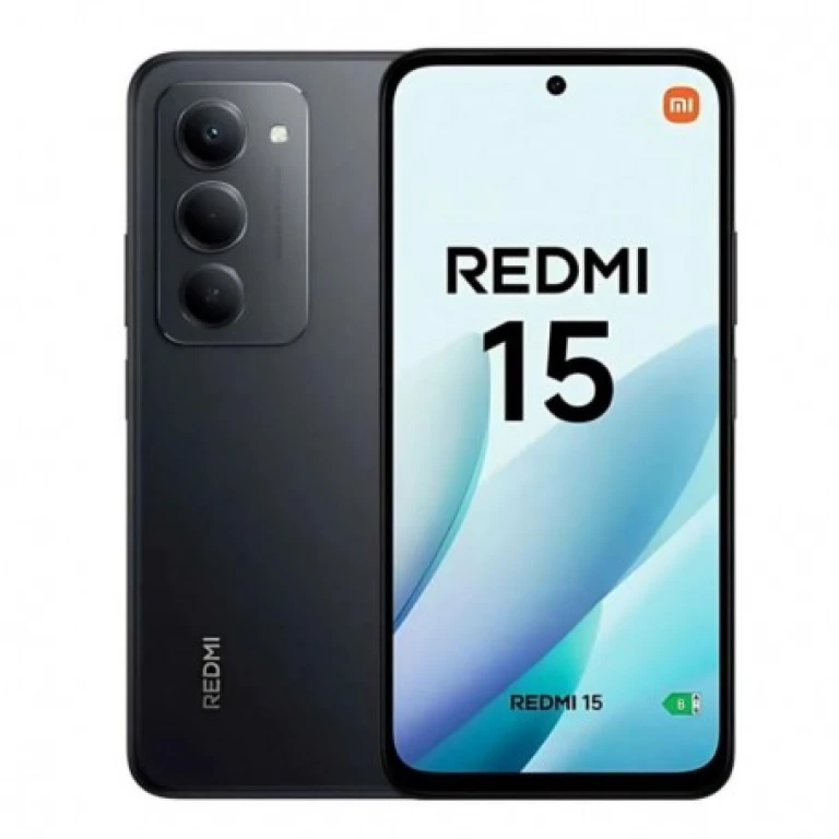 Xiaomi Redmi 15 - 6Go RAM, 128Go, batterie 7000mAh, smartphone noir