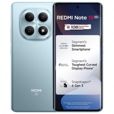 Xiaomi Redmi Note 15, smartphone avec écran ultra-large et caméra de 108 Mpx
