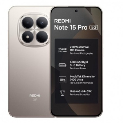 Xiaomi Redmi Note 15 Pro 256Go 8Go RAM – Écran AMOLED 6.83” Smartphone – Image 4