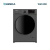 Machine à laver DESKA 9Kg WM09DK en gris, avec un design moderne et élégant, idéale pour les familles sénégalaises