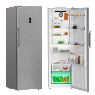 Réfrigérateur BEKO 450L RLNE451XB – 1 Porte No Frost Silencieux Classe A+ Gris – Image 3