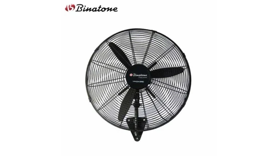 Ventilateur Mural Industriel Binatone 26" IWF2600 en fer solide avec 3 pales et 3 vitesses