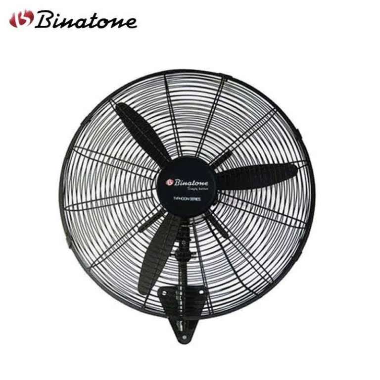 Ventilateur Mural Industriel Binatone 26" IWF2600 en fer solide avec 3 pales et 3 vitesses