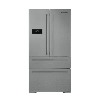 Réfrigérateur Enduro 750L Side by Side 4 Portes No Frost en inox