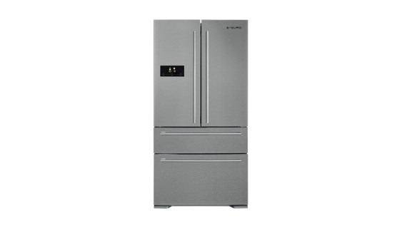 Réfrigérateur Enduro 750L Side by Side 4 Portes No Frost en inox